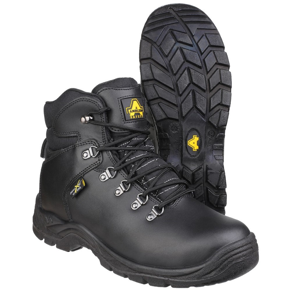 Men's Black AS335 Poron XRD Internal Metatarsal Safety Boot – Amblers  Safety UK