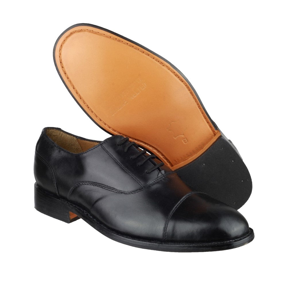dress shoes with leather soles Dress Shoe Wingtip Black Antique D (Medium) / 6