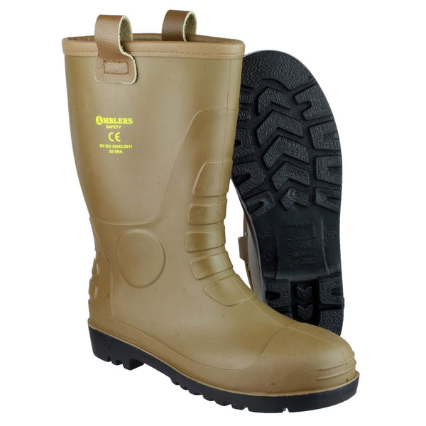 FS95 Waterproof S5 SRA PVC Safety Rigger Boots