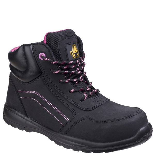 AS601 Lydia S1P SRC Side Zip Safety Boots