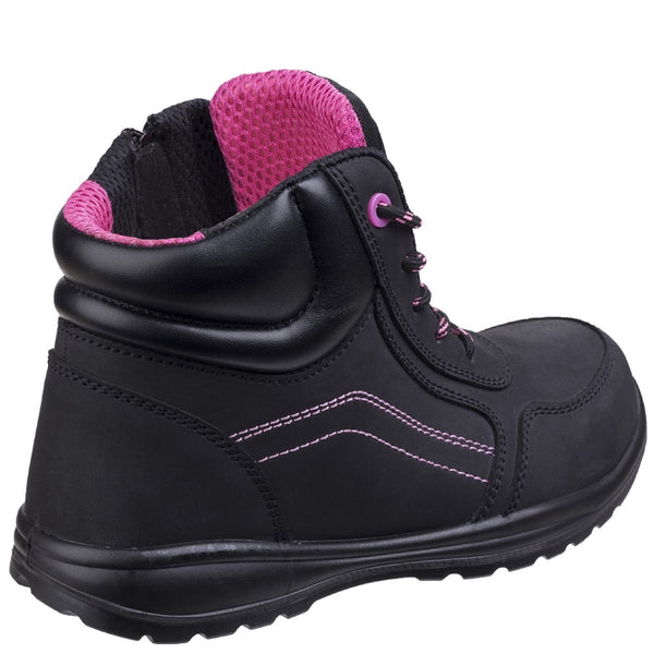 AS601 Lydia S1P SRC Side Zip Safety Boots