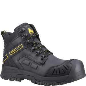 Amblers Safety FS223 Industrial Boot – Goodyear Welted, Waterproof, Composite Toe, Brown, UK 6 / EU 39